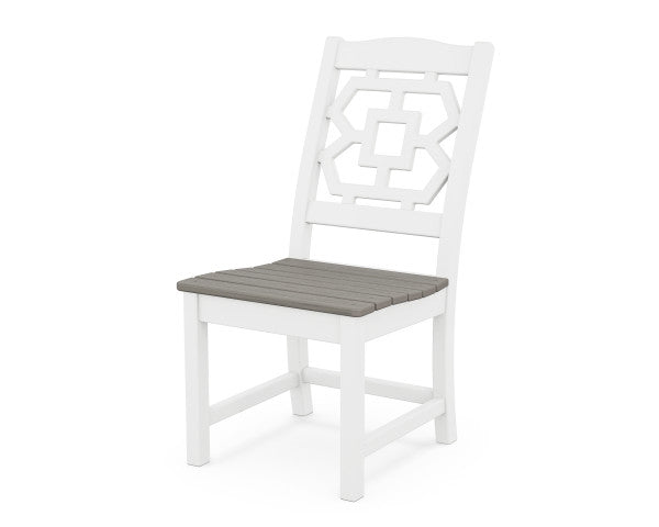 Chinoiserie Dining Side Chair | Natural Finish - Retreat Home Furniture