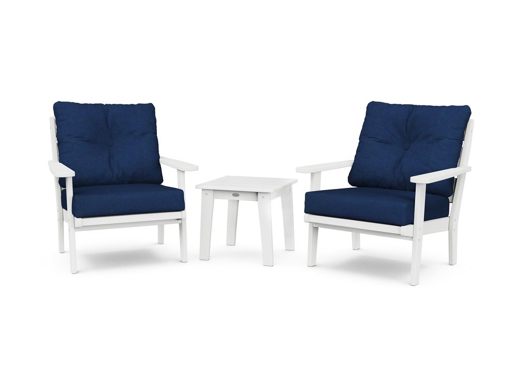 Lakeside 3-Piece Deep Seating Chair Set Photo