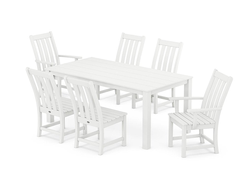 Vineyard 7-Piece Parsons Dining Set Photo