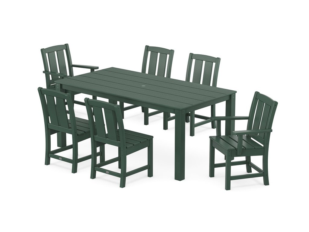 Mission 7-Piece Parsons Dining Set Photo