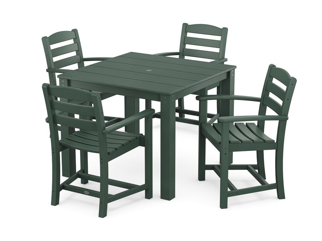 La Casa Cafe' 5-Piece Parsons Dining Set Photo