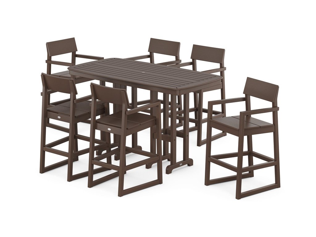 EDGE Arm Chair 7-Piece Bar Set Photo