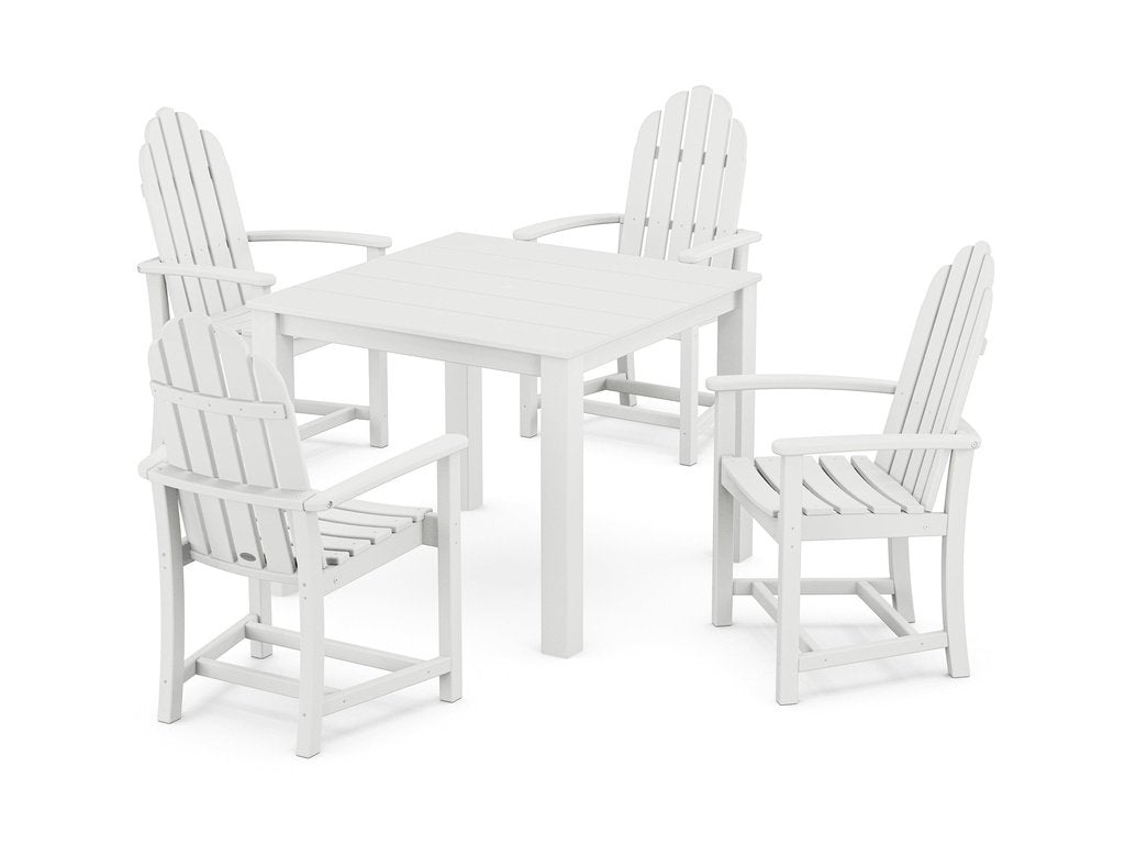 Classic Adirondack 5-Piece Parsons Dining Set Photo