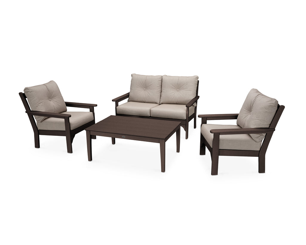 Vineyard 4-Piece Deep Seating Set - Retreat Home Furniture