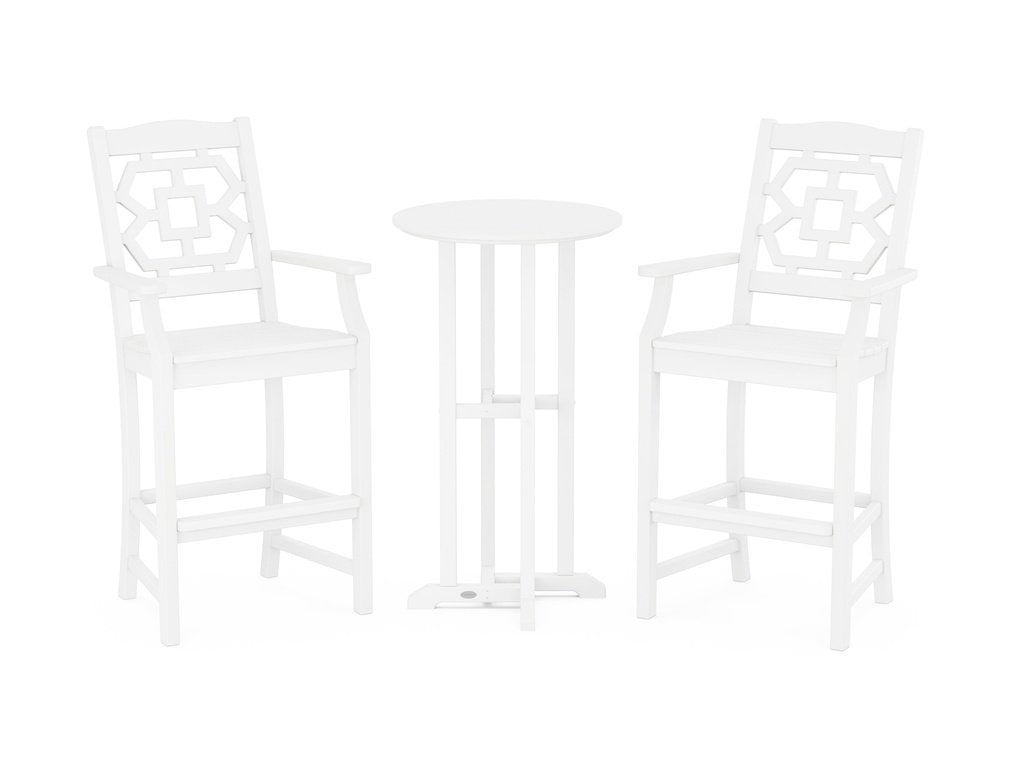 Chinoiserie 3-Piece Farmhouse Bar Set Photo