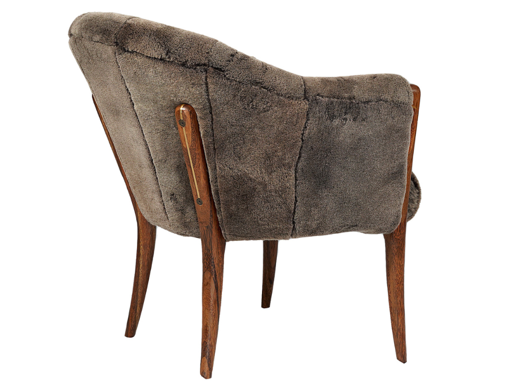 Millenium Occasional Chair in Salt & Pepper Wool - Retreat Home Furniture