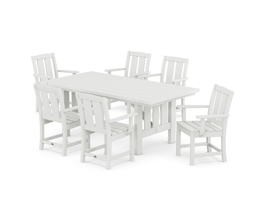 Mission Arm Chair 7-Piece Mission Dining Set Photo