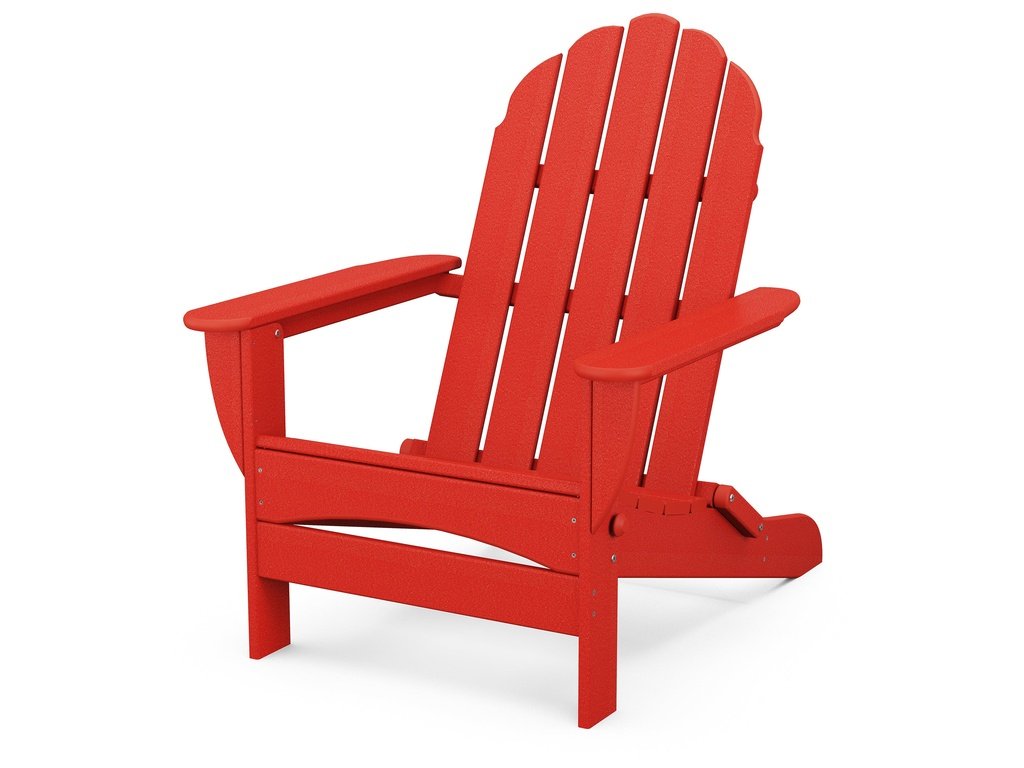 Classic Oversized Folding Adirondack Chair Photo