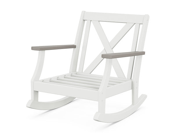 Braxton Deep Seating Rocking Chair | Natural Finish - Retreat Home Furniture