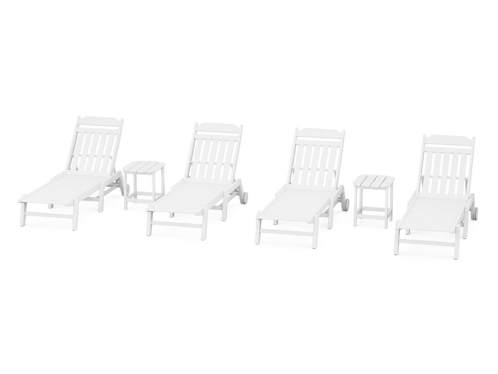 Country Living 6-Piece Chaise Set with Wheels Photo