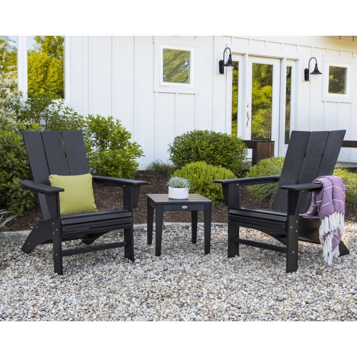 3-Piece Curveback Adirondack Set - Retreat Home Furniture