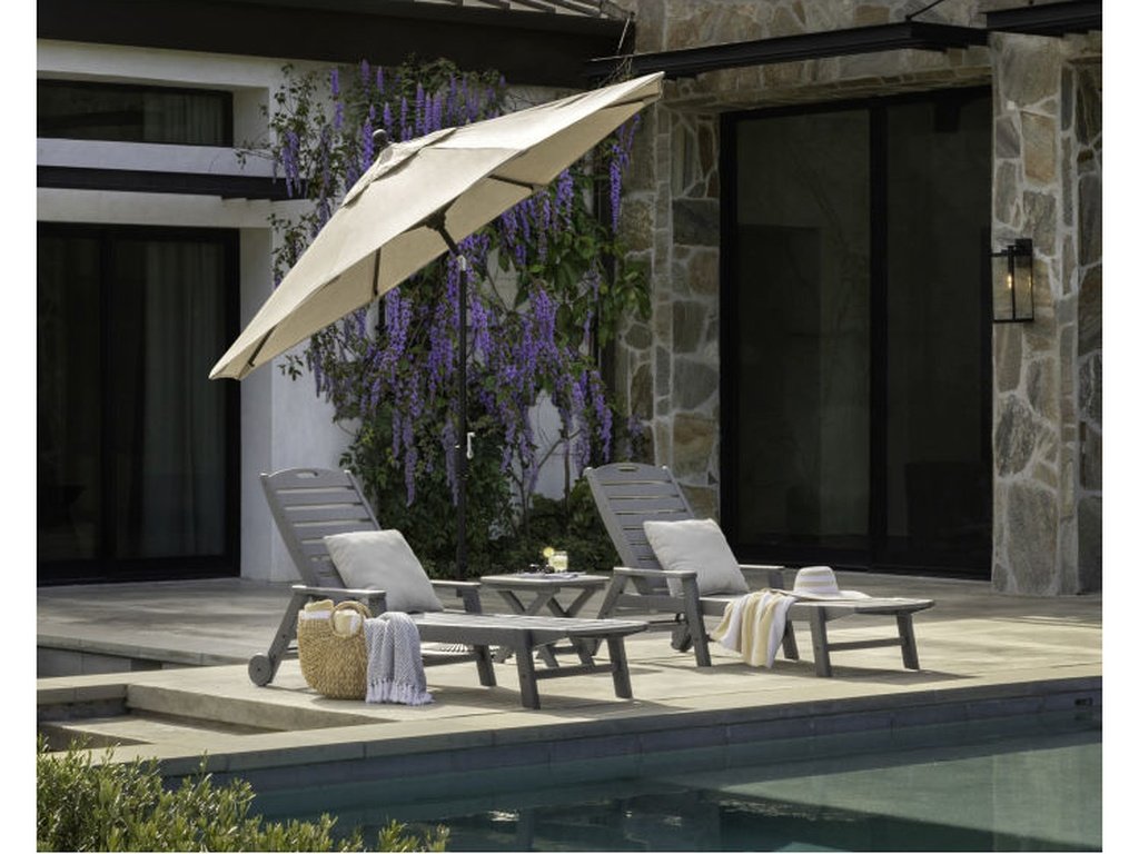 9' Tilt Market Umbrella & Base - Bar Height - Retreat Home Furniture