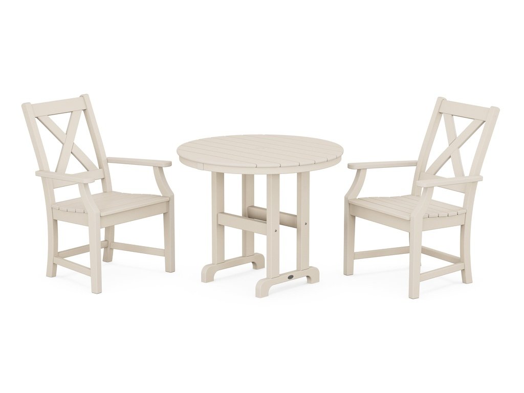 Braxton 3-Piece Round Dining Set Photo