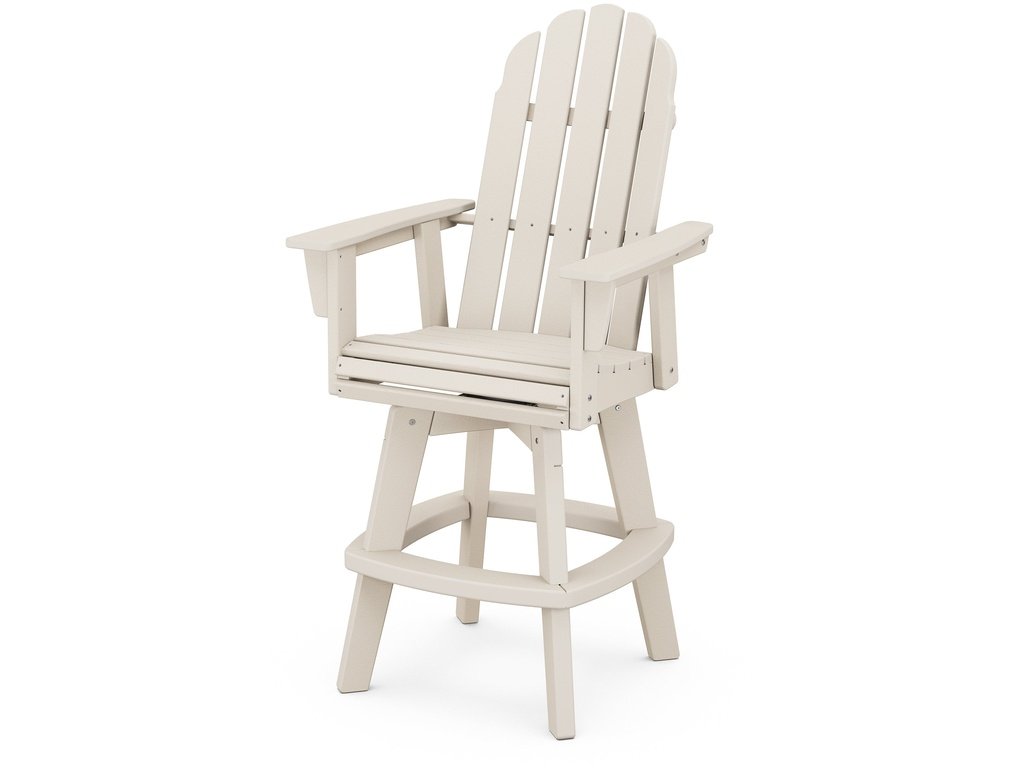 Vineyard Curveback Adirondack Swivel Bar Chair Photo