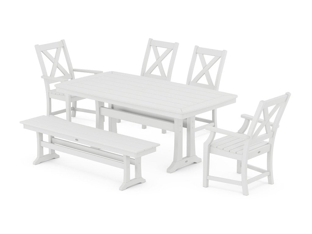 Braxton 6-Piece Dining Set with Trestle Legs Photo