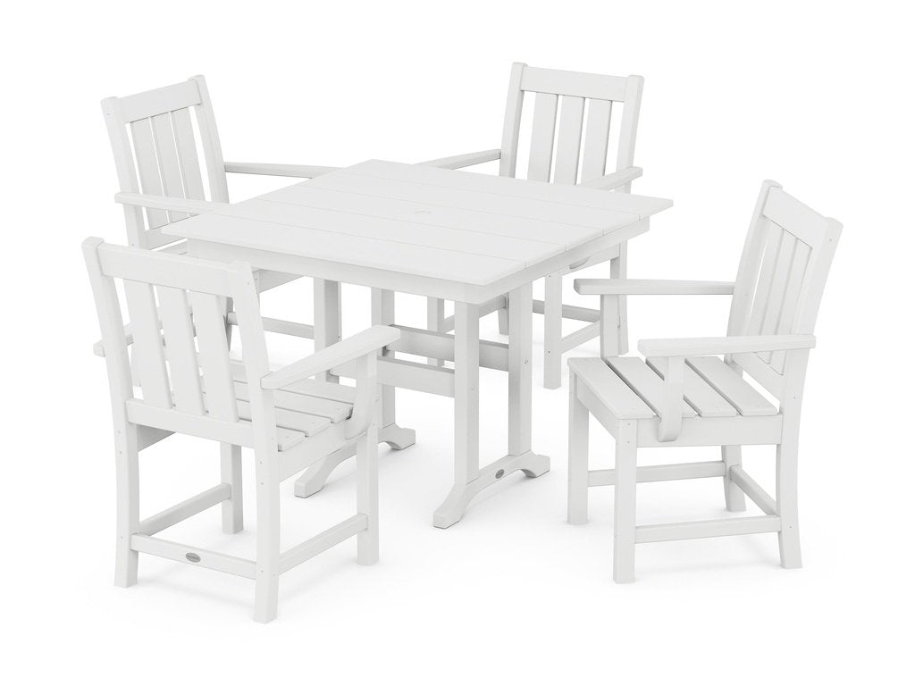 Oxford 5-Piece Farmhouse Dining Set Photo