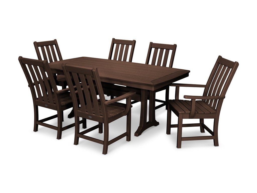 Vineyard 7-Piece Arm Chair Dining Set Photo