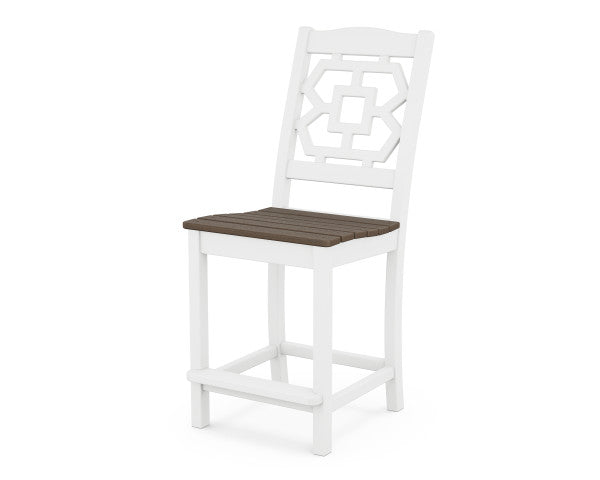 Chinoiserie Counter Side Chair | Natural Finish - Retreat Home Furniture