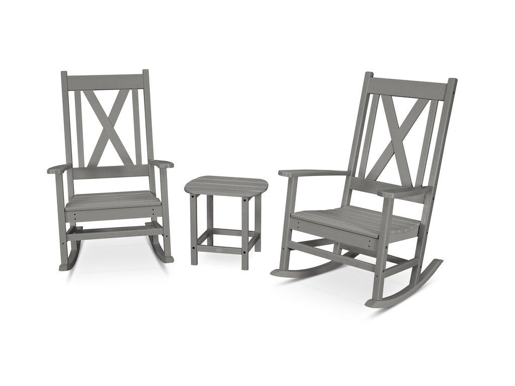 Braxton 3-Piece Porch Rocking Chair Set Photo