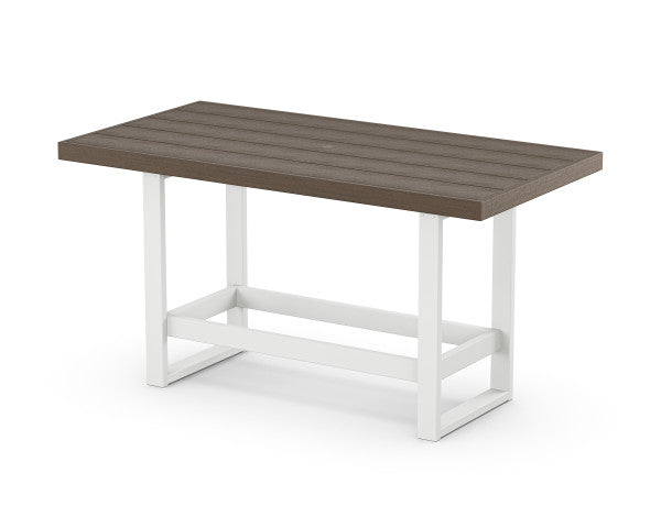 EDGE 40" x 78" Bar Table | Natural Finish - Retreat Home Furniture