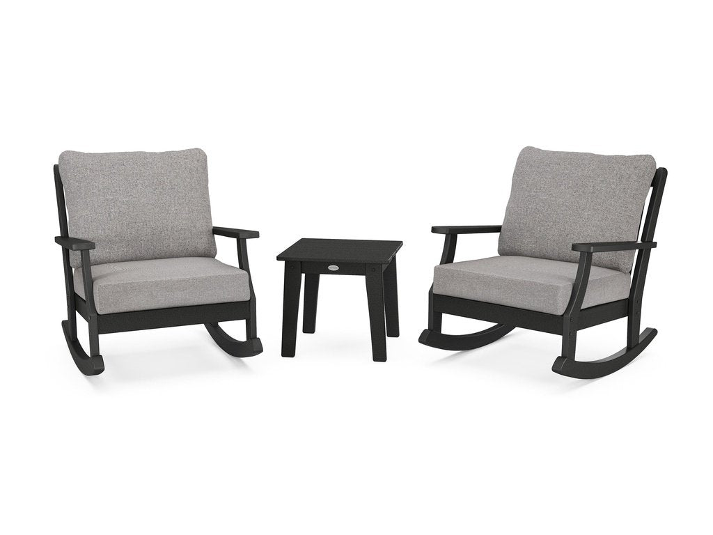 Braxton 3-Piece Deep Seating Rocker Set Photo