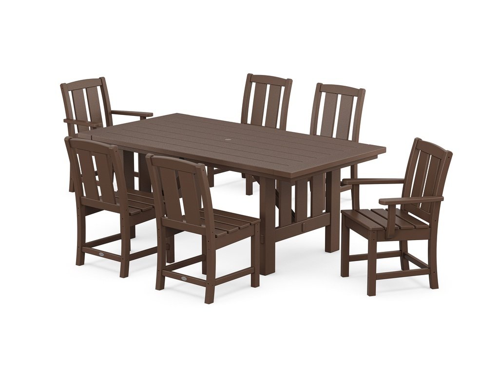 Mission 7-Piece Dining Set with Mission Table Photo