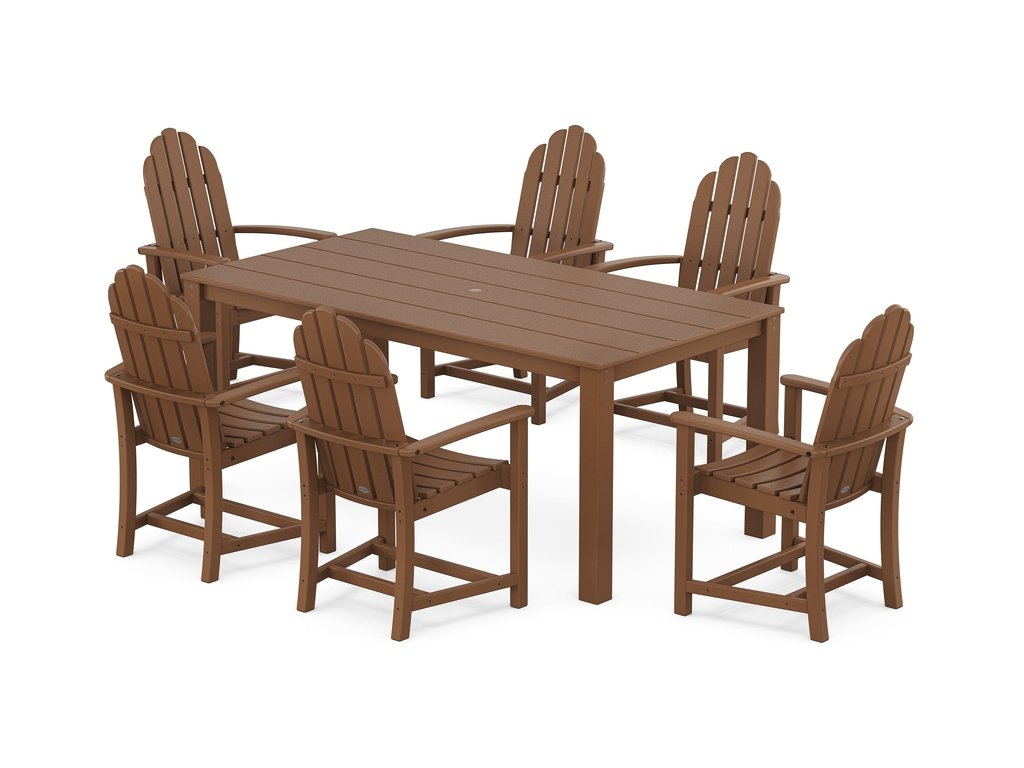 Classic Adirondack 7-Piece Parsons Dining Set Photo