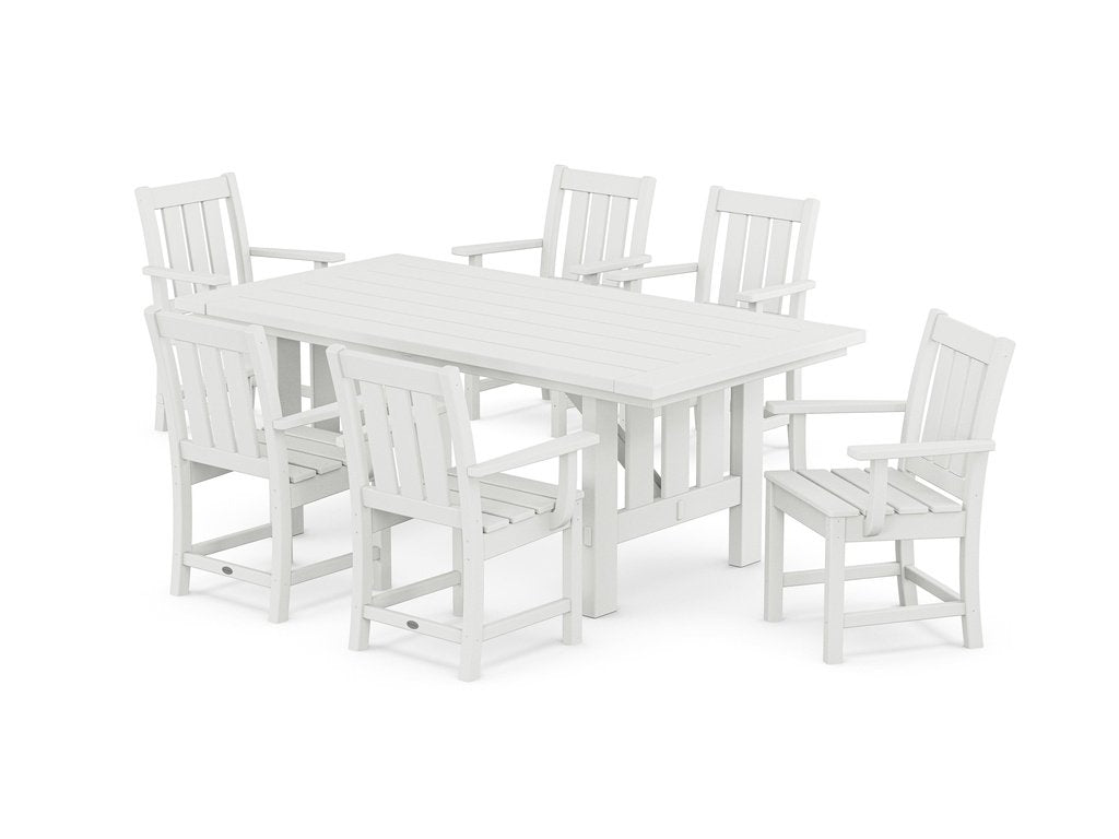 Oxford Arm Chair 7-Piece Mission Dining Set Photo