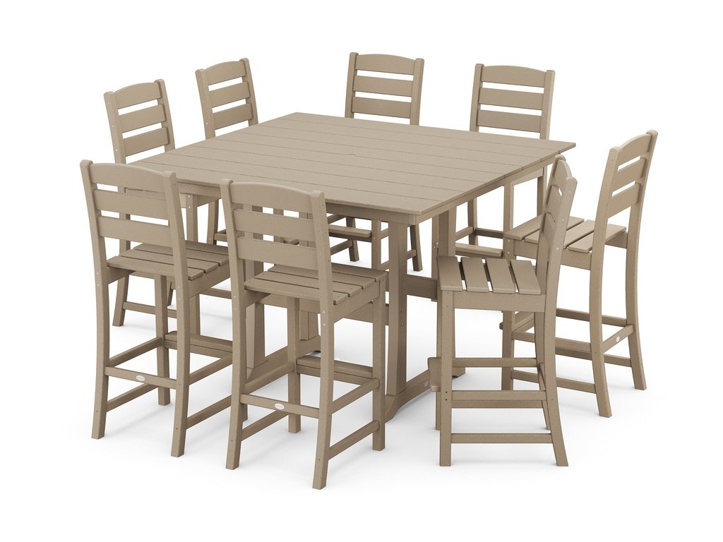 Lakeside 9-Piece Bar Side Chair Set Photo