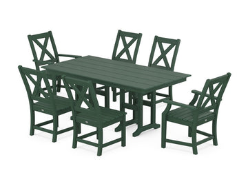 Braxton 7-Piece Farmhouse Dining Set Photo