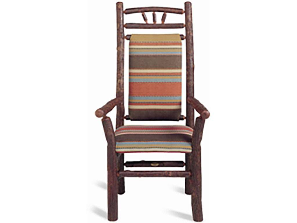 Wagon Wheel HighBack Arm Chair