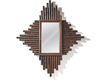 Woodburst Mirror Rhf