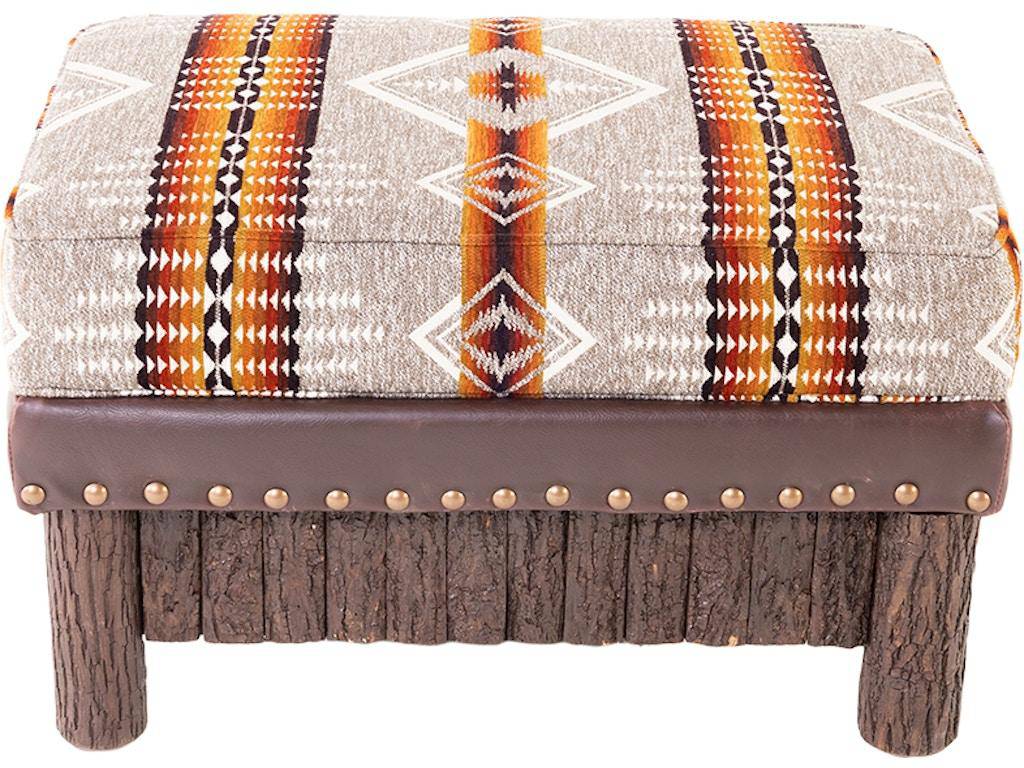 Cody Club Ottoman Prairie Home