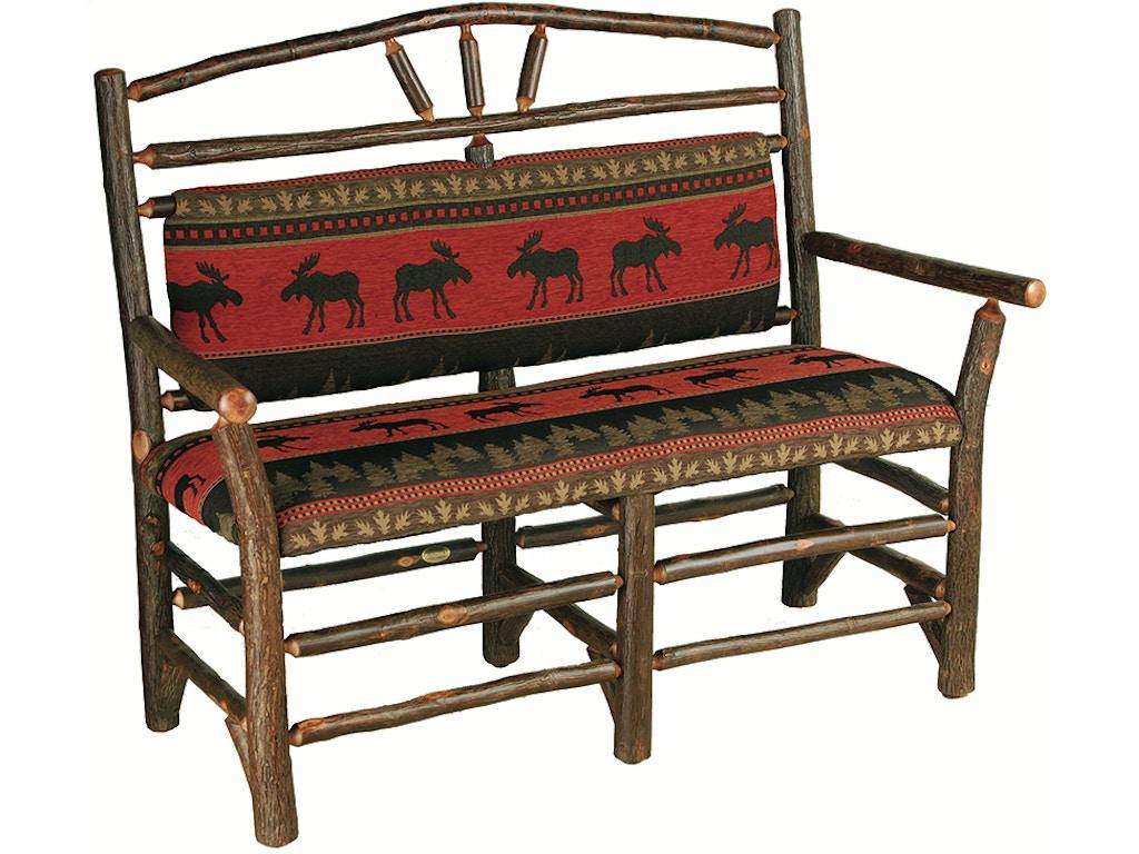 Wagon Wheel Settee