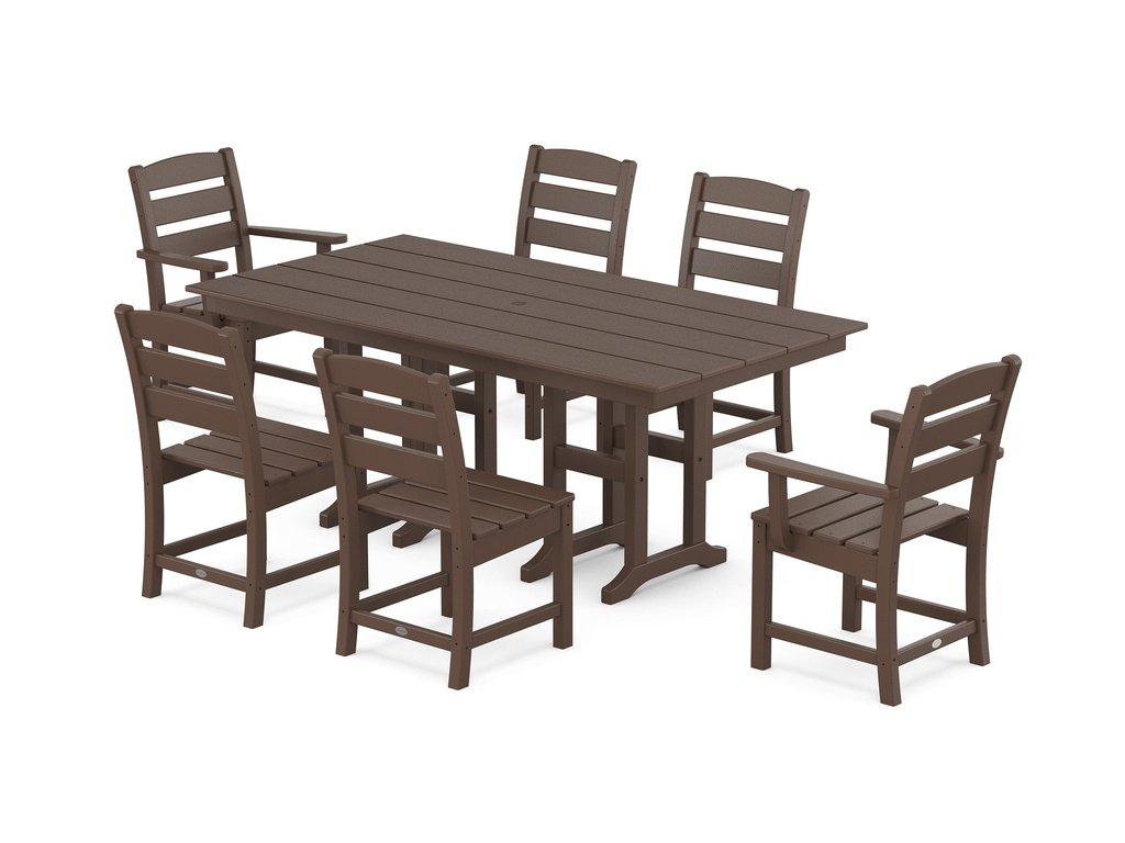 Lakeside 7-Piece Farmhouse Dining Set Photo