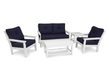 Vineyard 5 Piece Deep Seating Set Photo