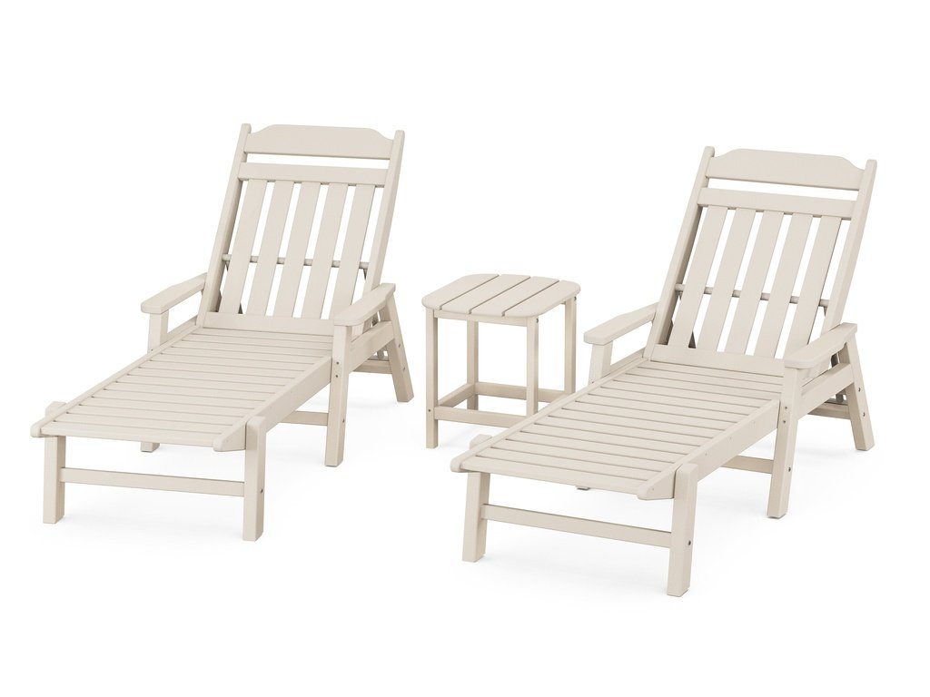 Country Living 3-Piece Chaise Set with Arms Photo