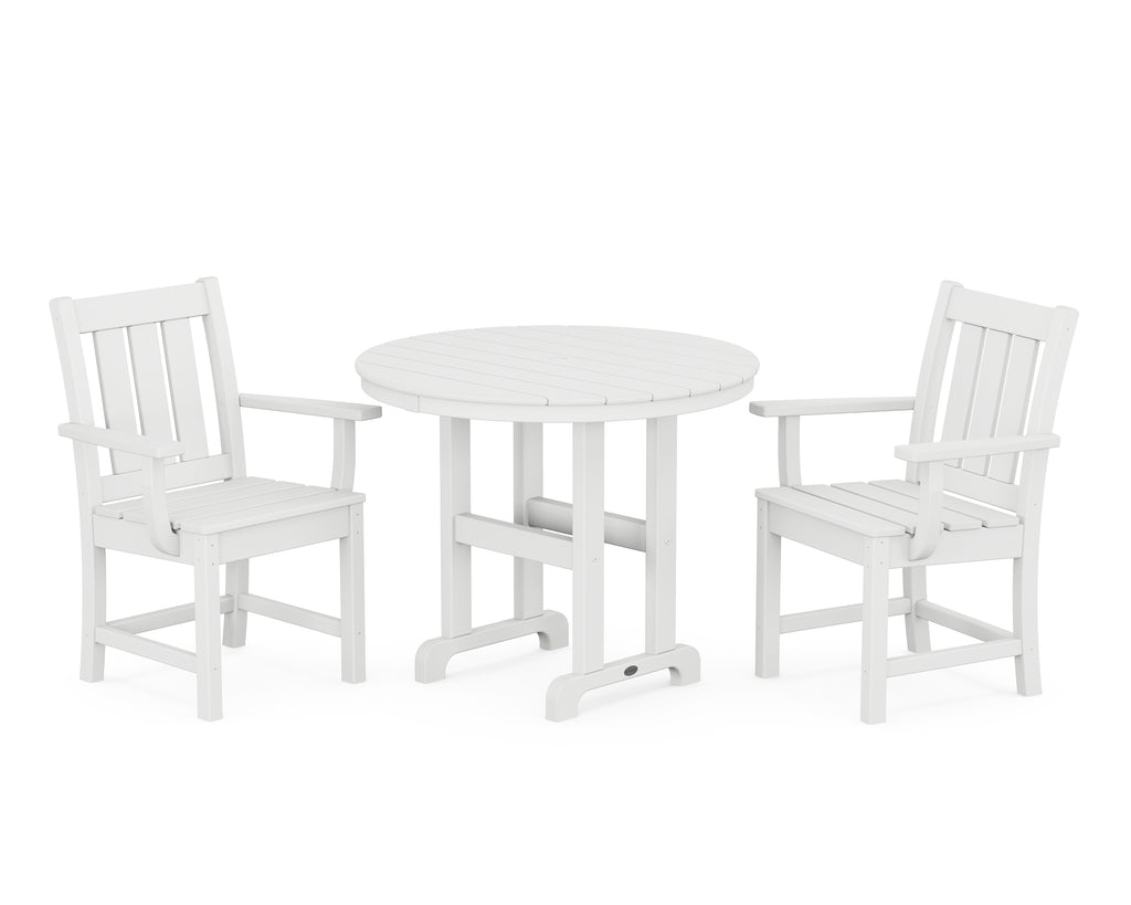 Oxford 3-Piece Farmhouse Dining Set Photo