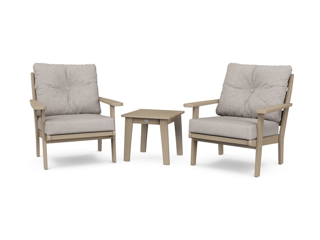 Lakeside 3-Piece Deep Seating Chair Set Photo