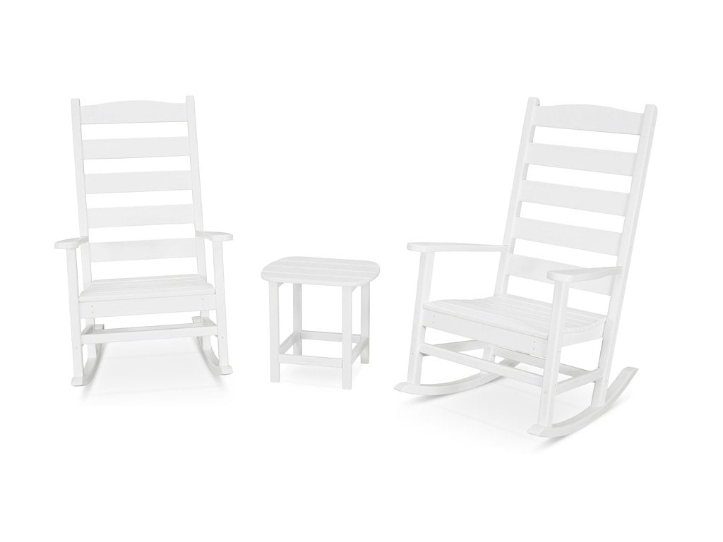 Shaker 3-Piece Porch Rocking Chair Set Photo