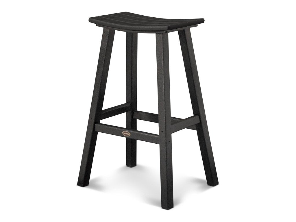 Traditional 30" Saddle Bar Stool Photo