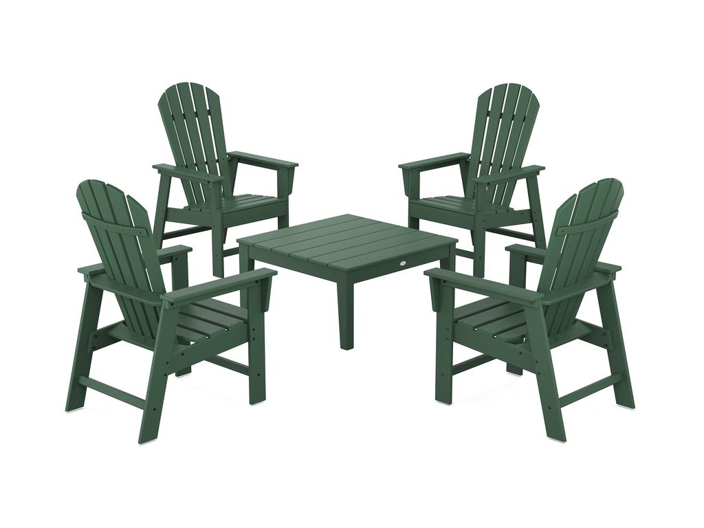 5-Piece South Beach Casual Chair Conversation Set with 36" Conversation Table Photo