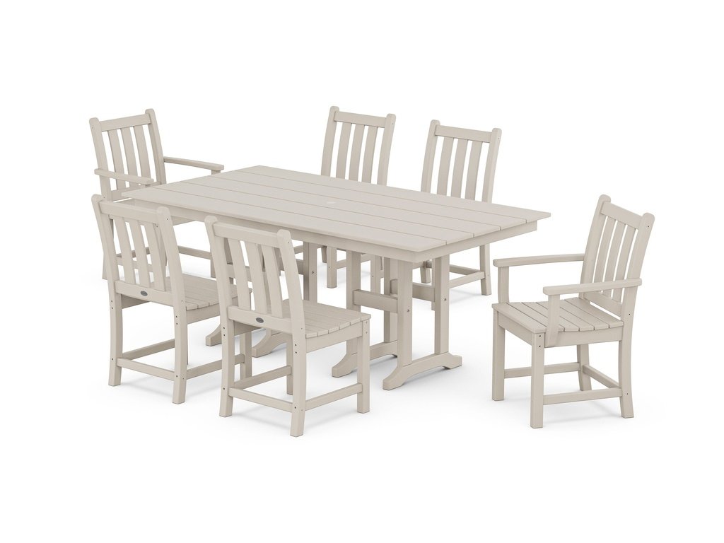 Traditional Garden 7-Piece Farmhouse Dining Set Photo