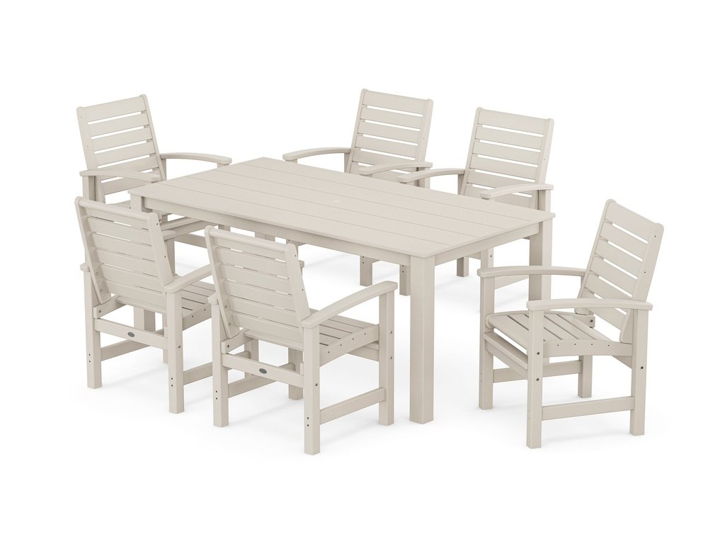 Signature 7-Piece Parsons Dining Set Photo