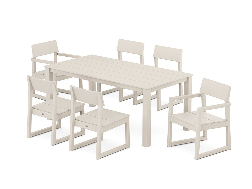 EDGE 7-Piece Parsons Dining Set Photo