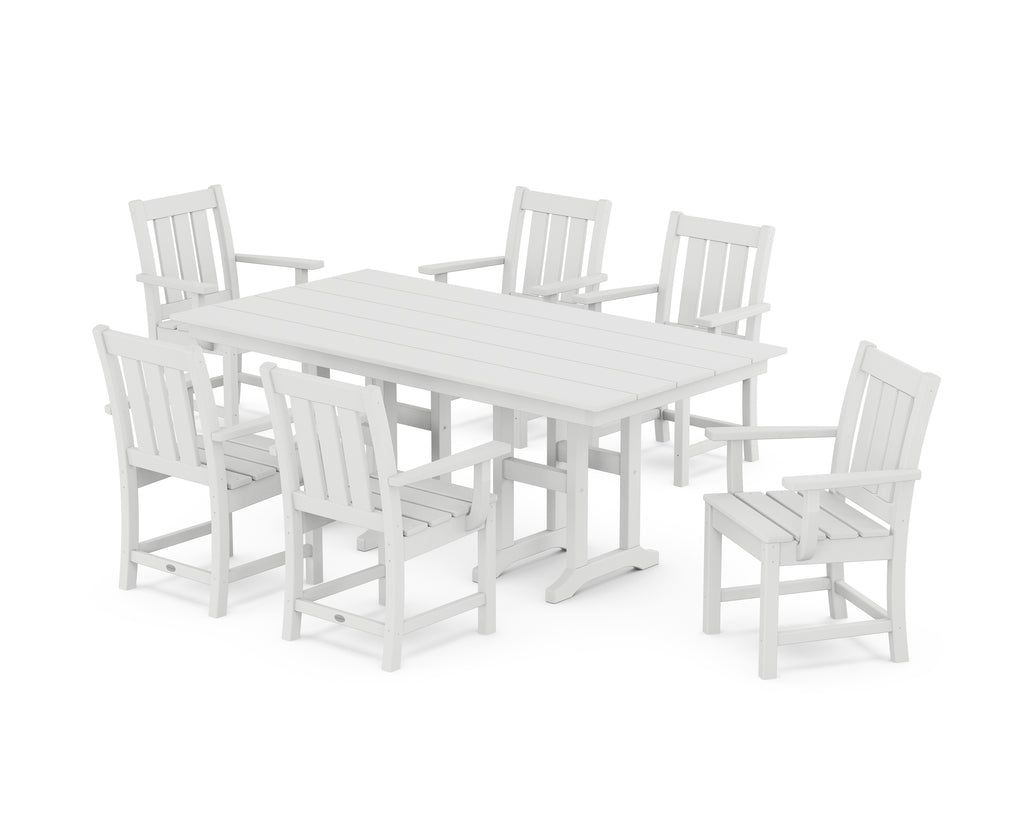 Oxford Arm Chair 7-Piece Farmhouse Dining Set Photo