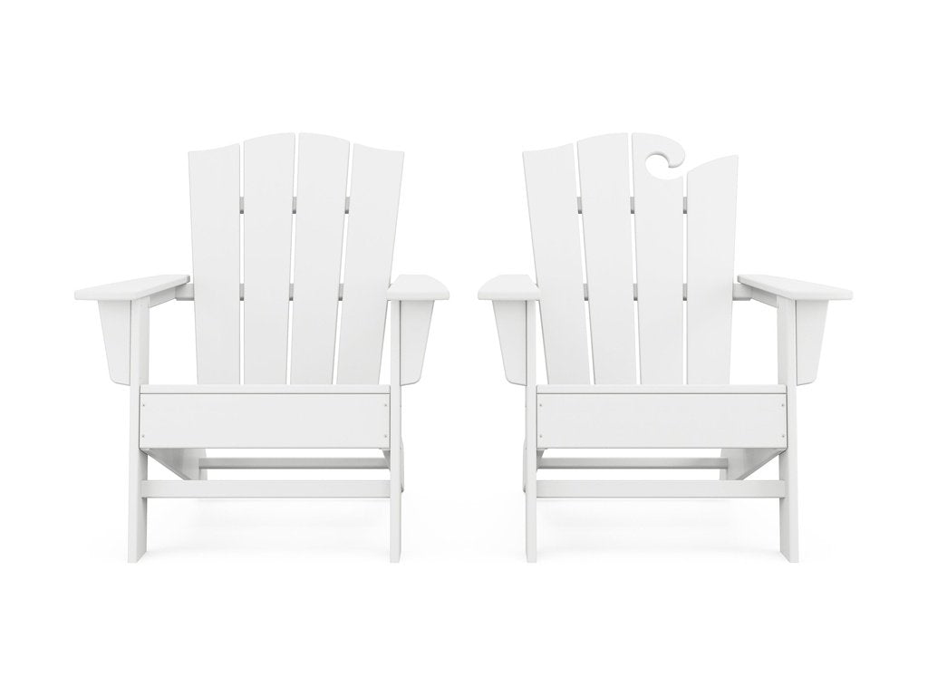 Wave 2-Piece Adirondack Chair Set with The Crest Chair Photo