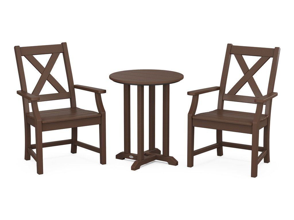 Braxton 3-Piece Round Dining Set Photo