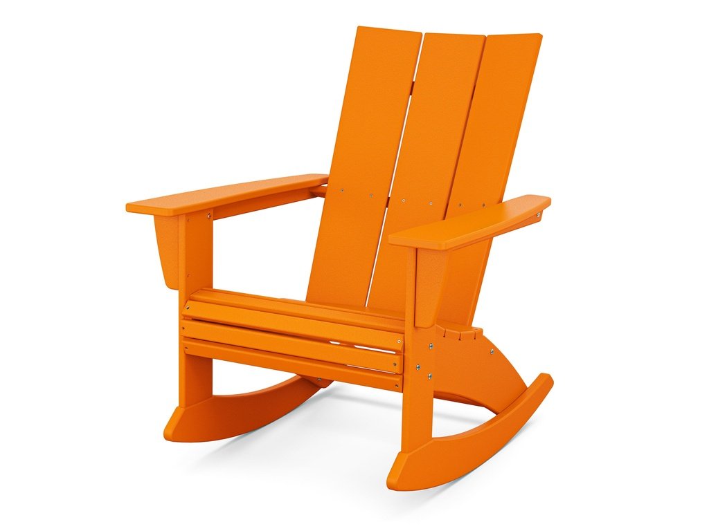 Modern Curveback Adirondack Rocking Chair Photo