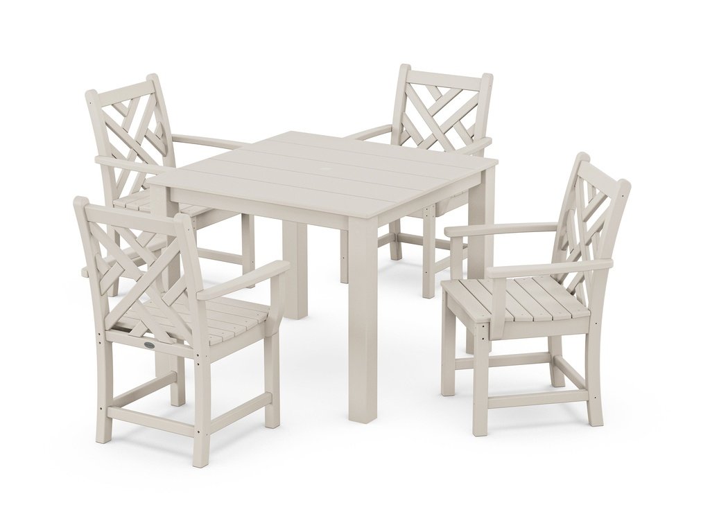 Chippendale 5-Piece Parsons Dining Set Photo